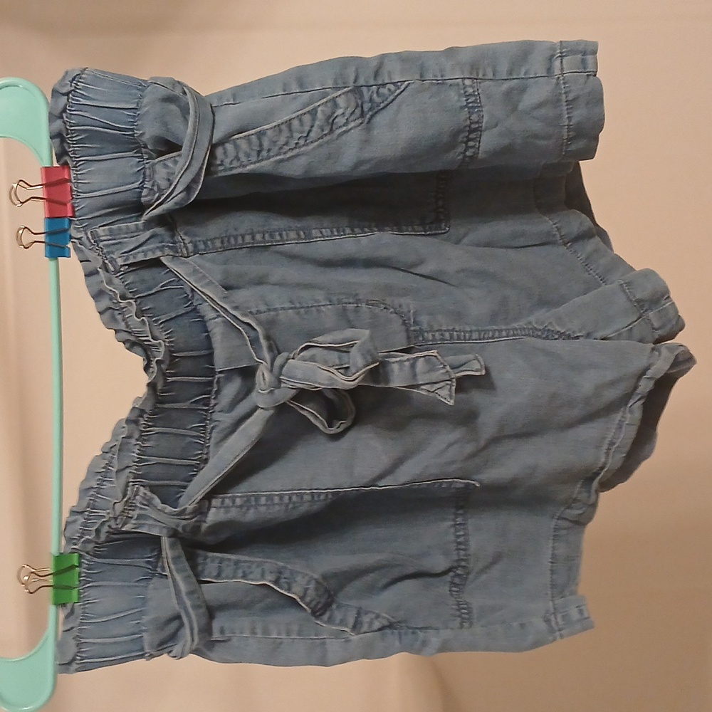 Medium Wash Loose "Jean" Shorts